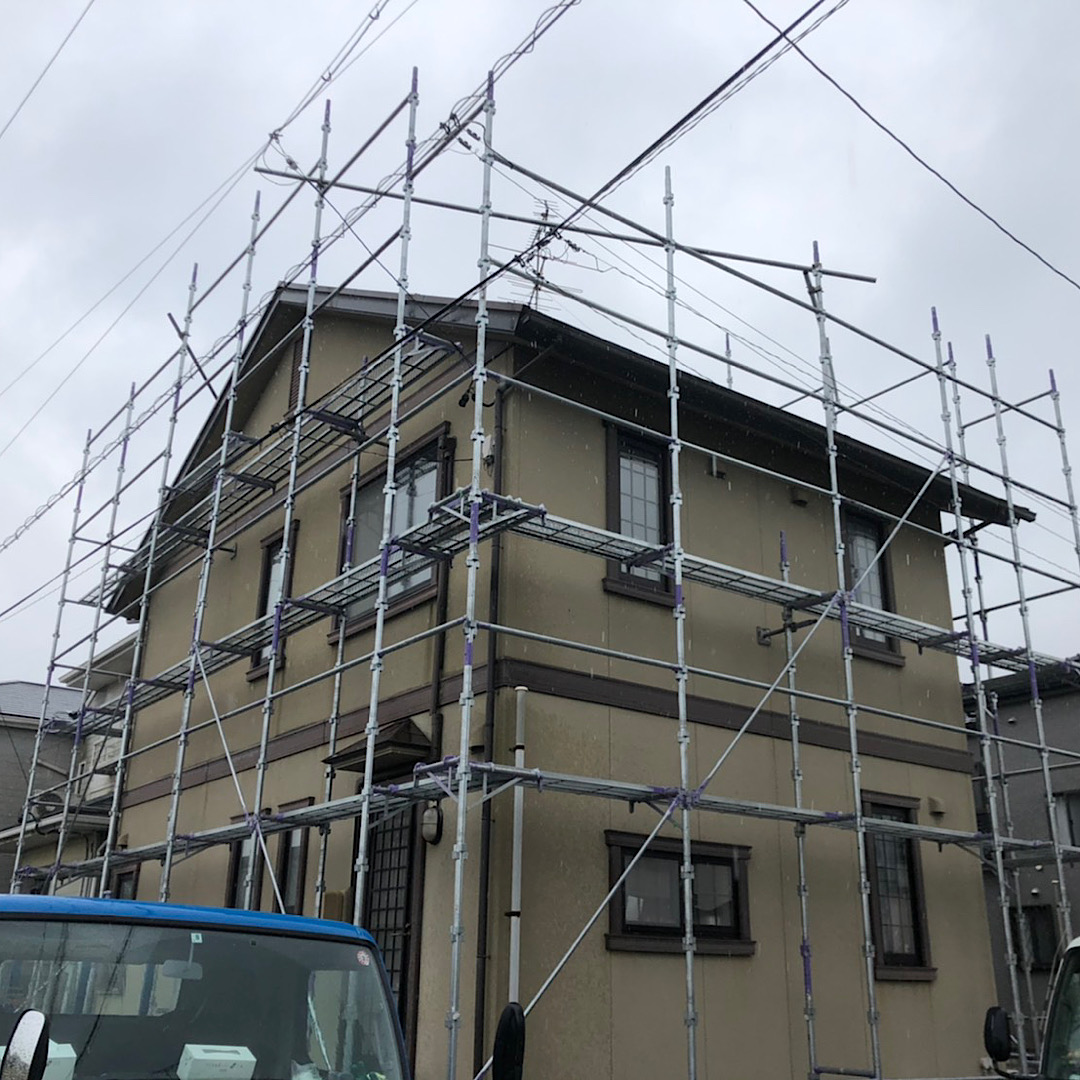 住宅塗装工事 画像