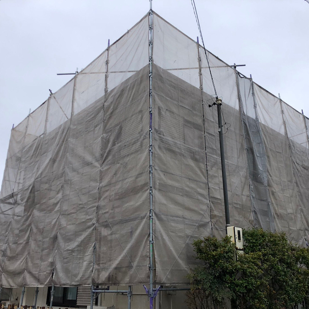 戸建て外壁改修工事 画像