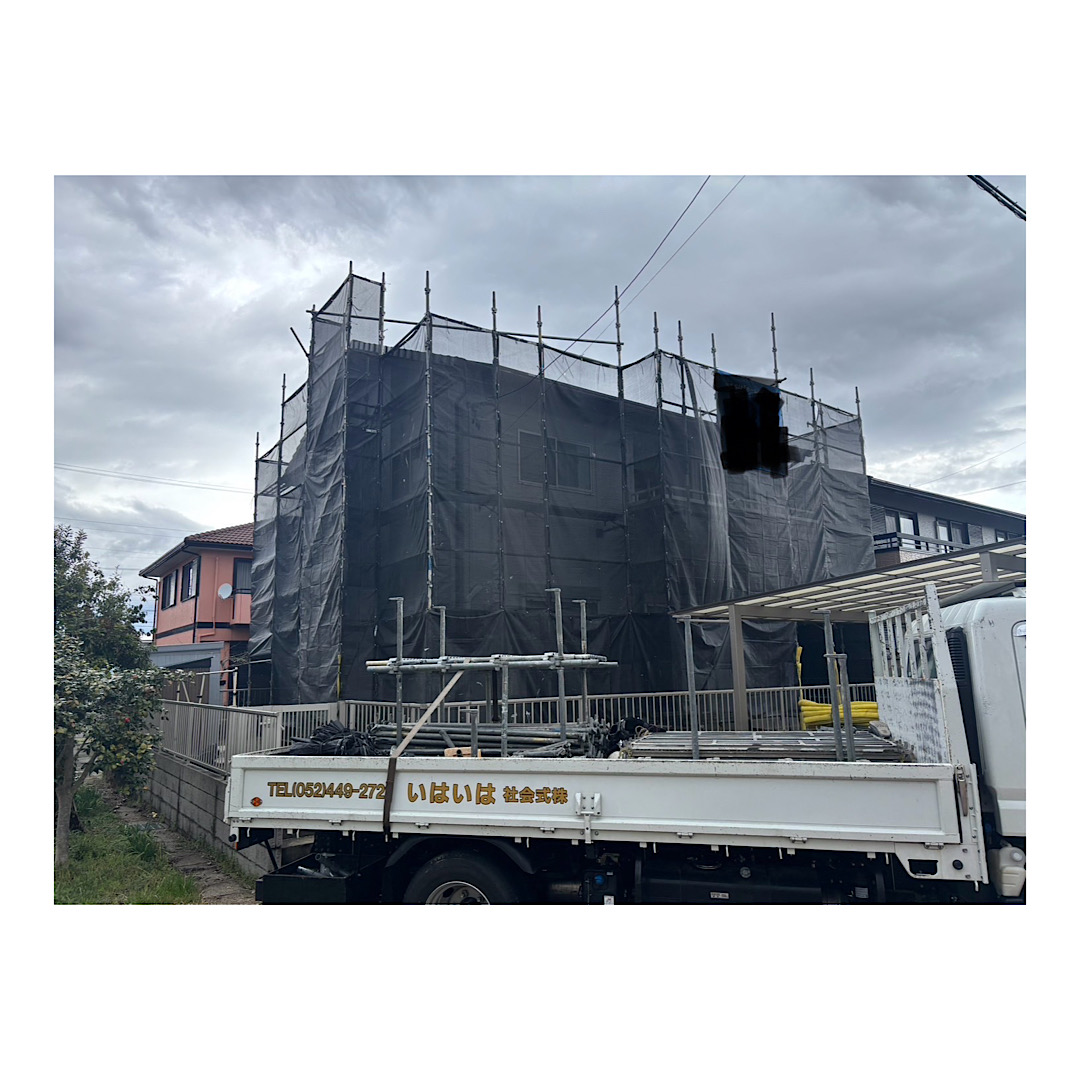瑞穂区戸建て足場工事 アイキャッチ画像