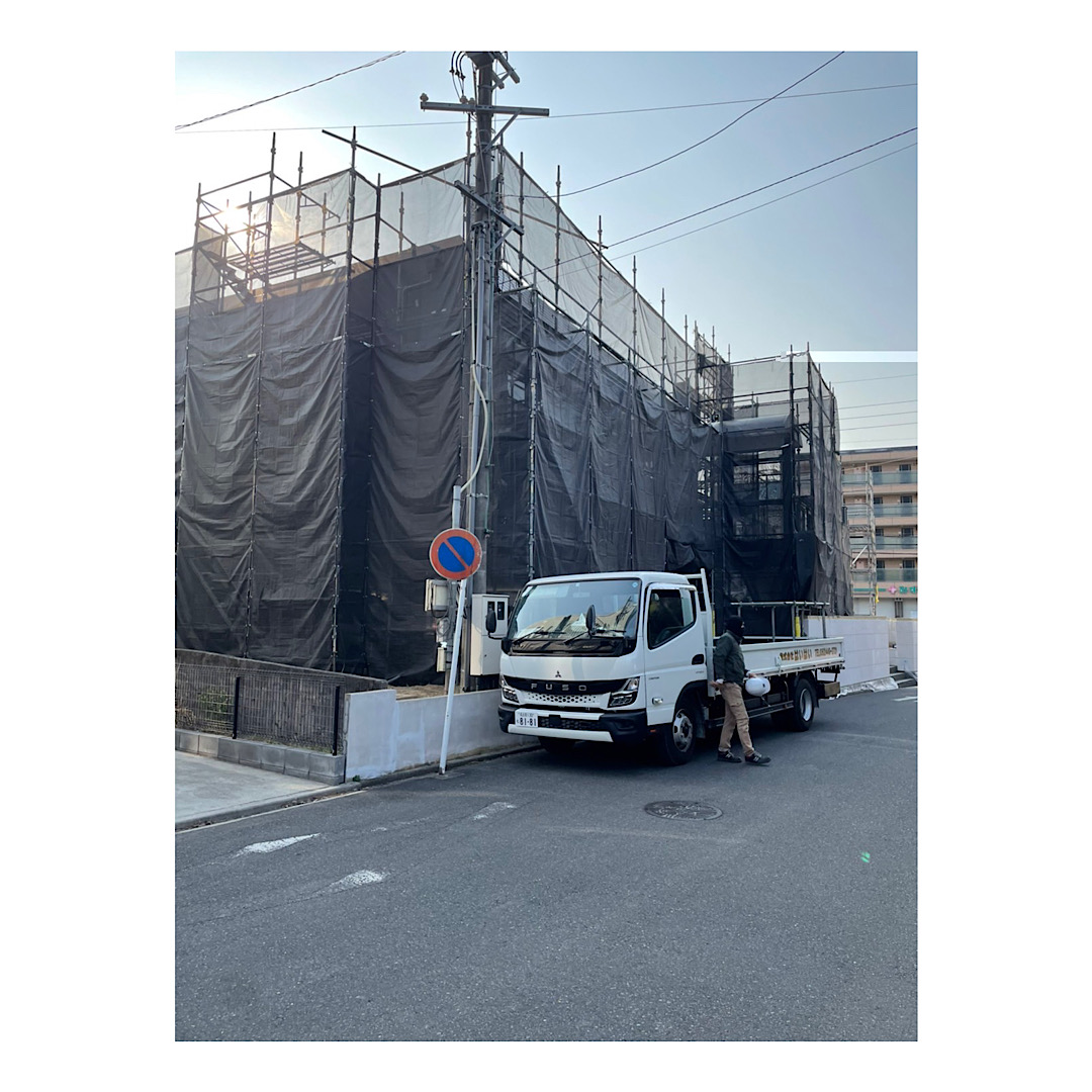 アパート足場組み立て工事 アイキャッチ画像
