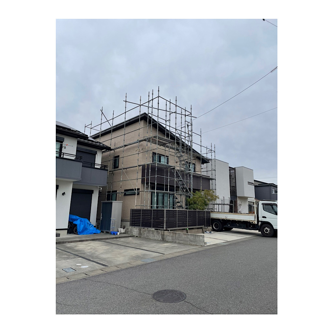 民家足場組み立て工事 アイキャッチ画像