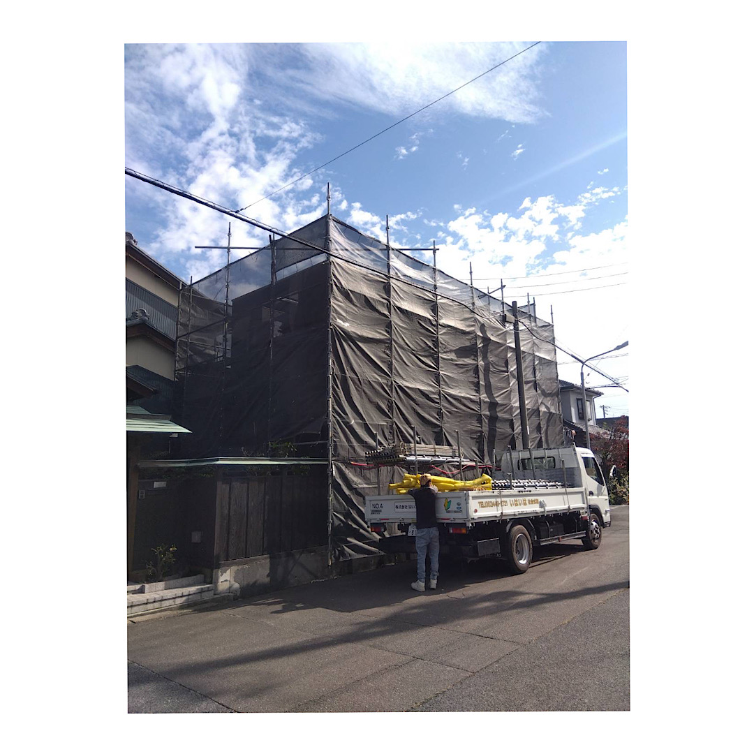 戸建て足場工事 害虫駆除工事 アイキャッチ画像