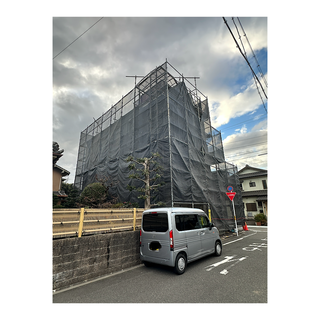 商業ビル足場組み立て工事 アイキャッチ画像