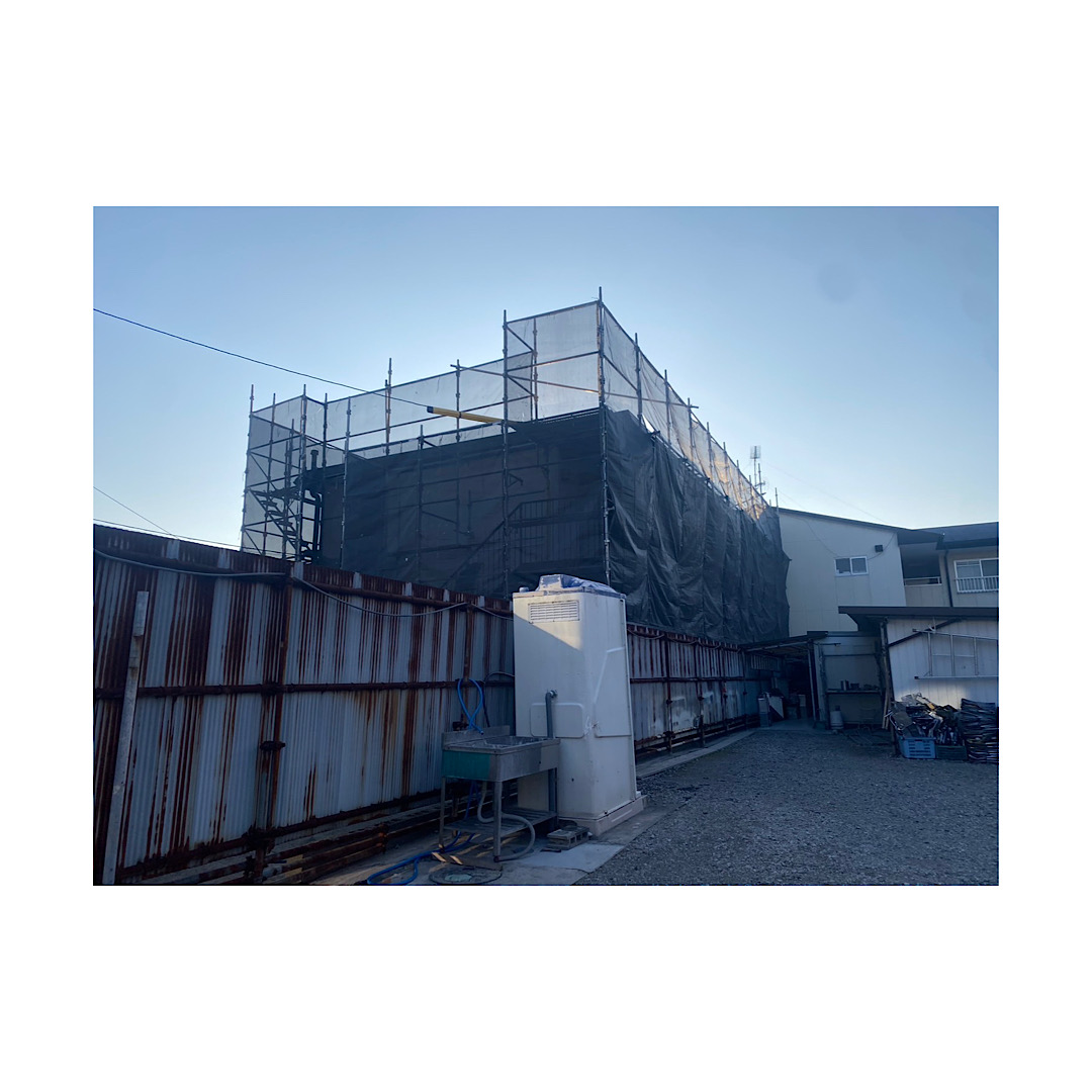 アパート足場組み立て工事 アイキャッチ画像