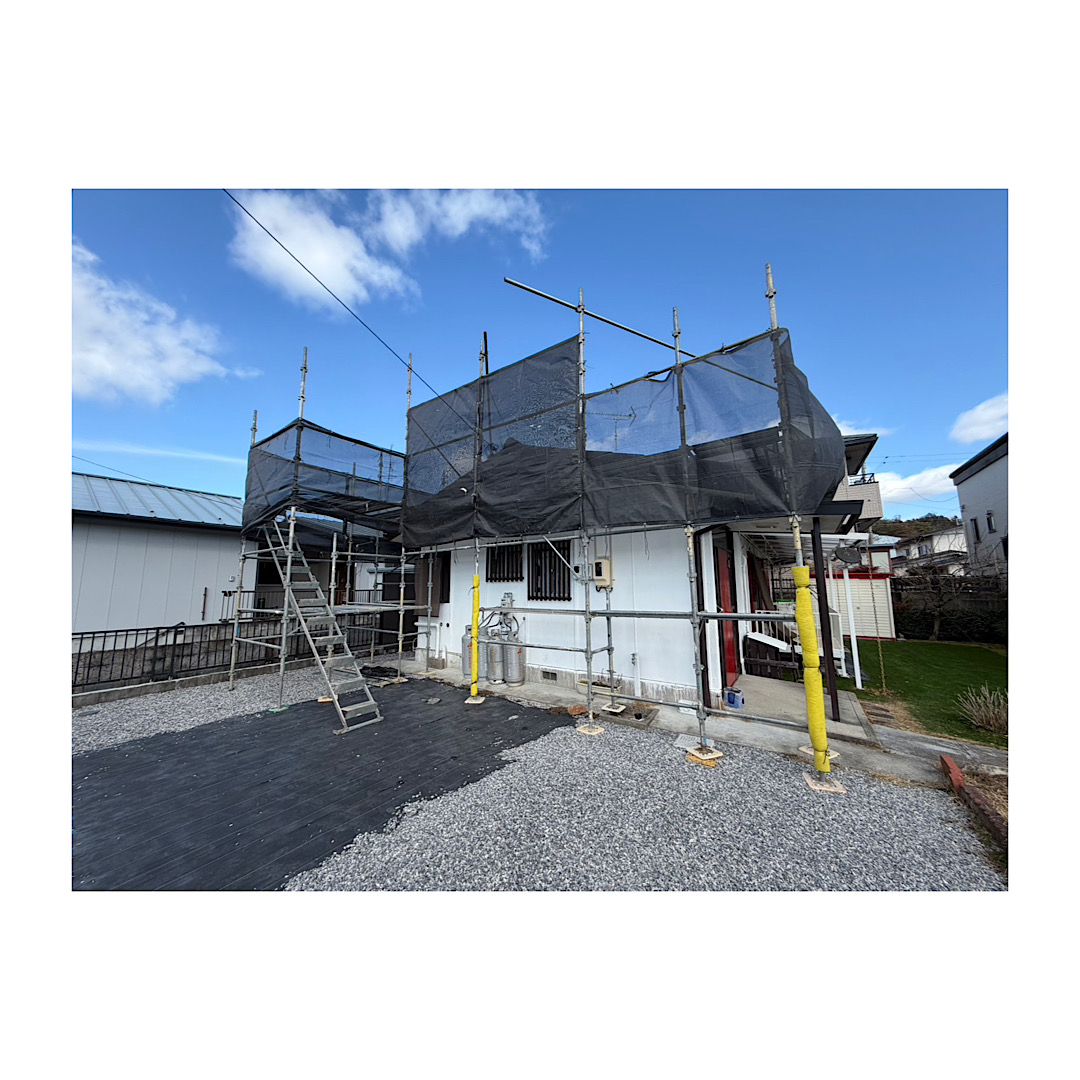 住宅足場組み立て工事 アイキャッチ画像