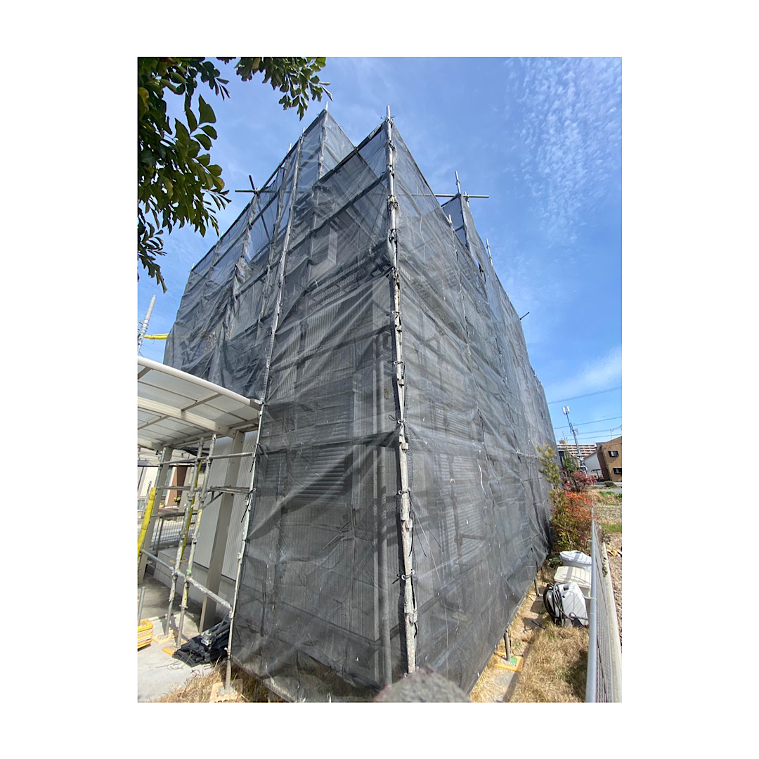 住宅足場組み立て工事 アイキャッチ画像