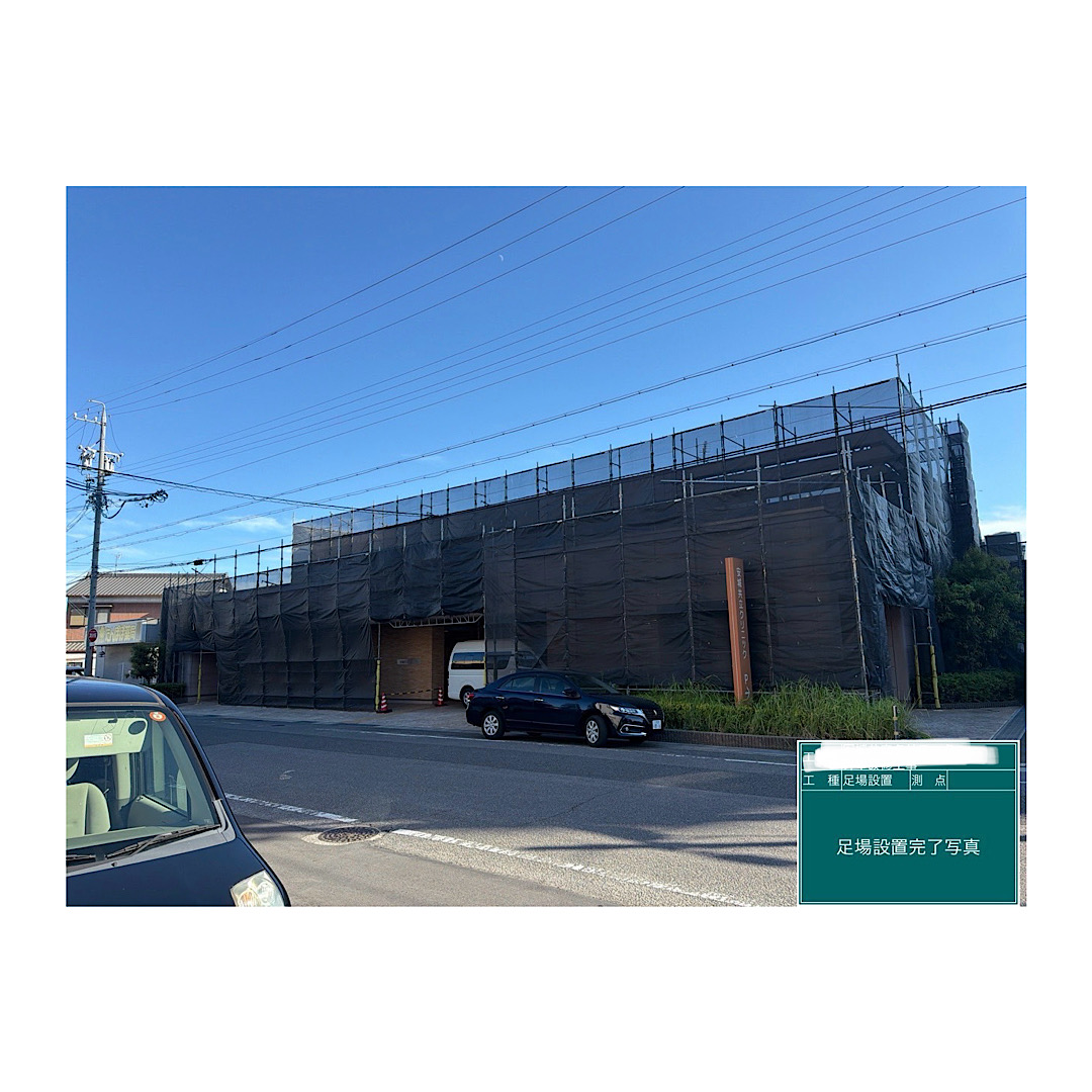 商業施設足場組み立て工事 アイキャッチ画像