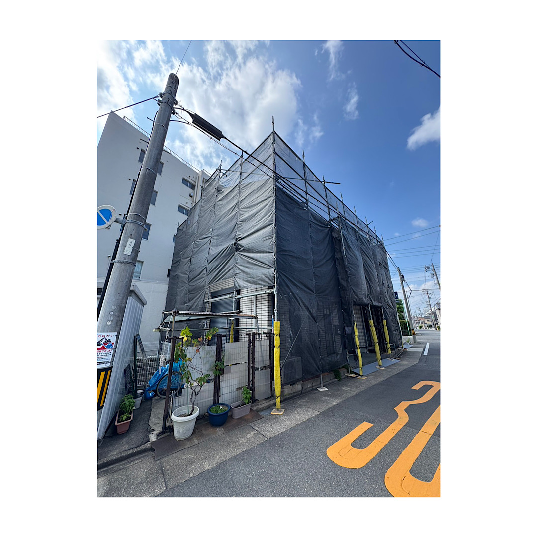戸建て足場組み立て工事 アイキャッチ画像