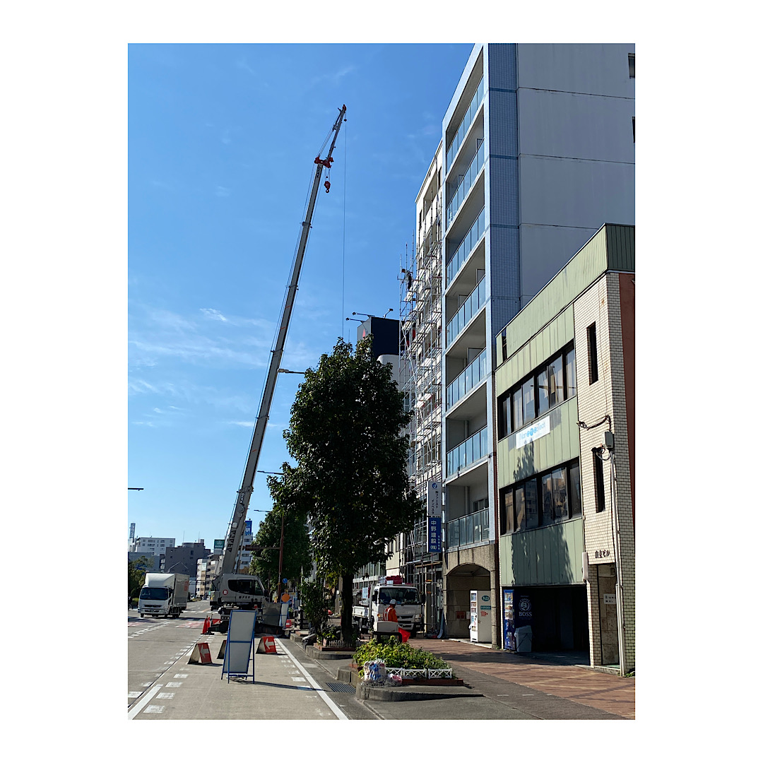 愛知県名古屋市東区 大型マンション改修工事 写真