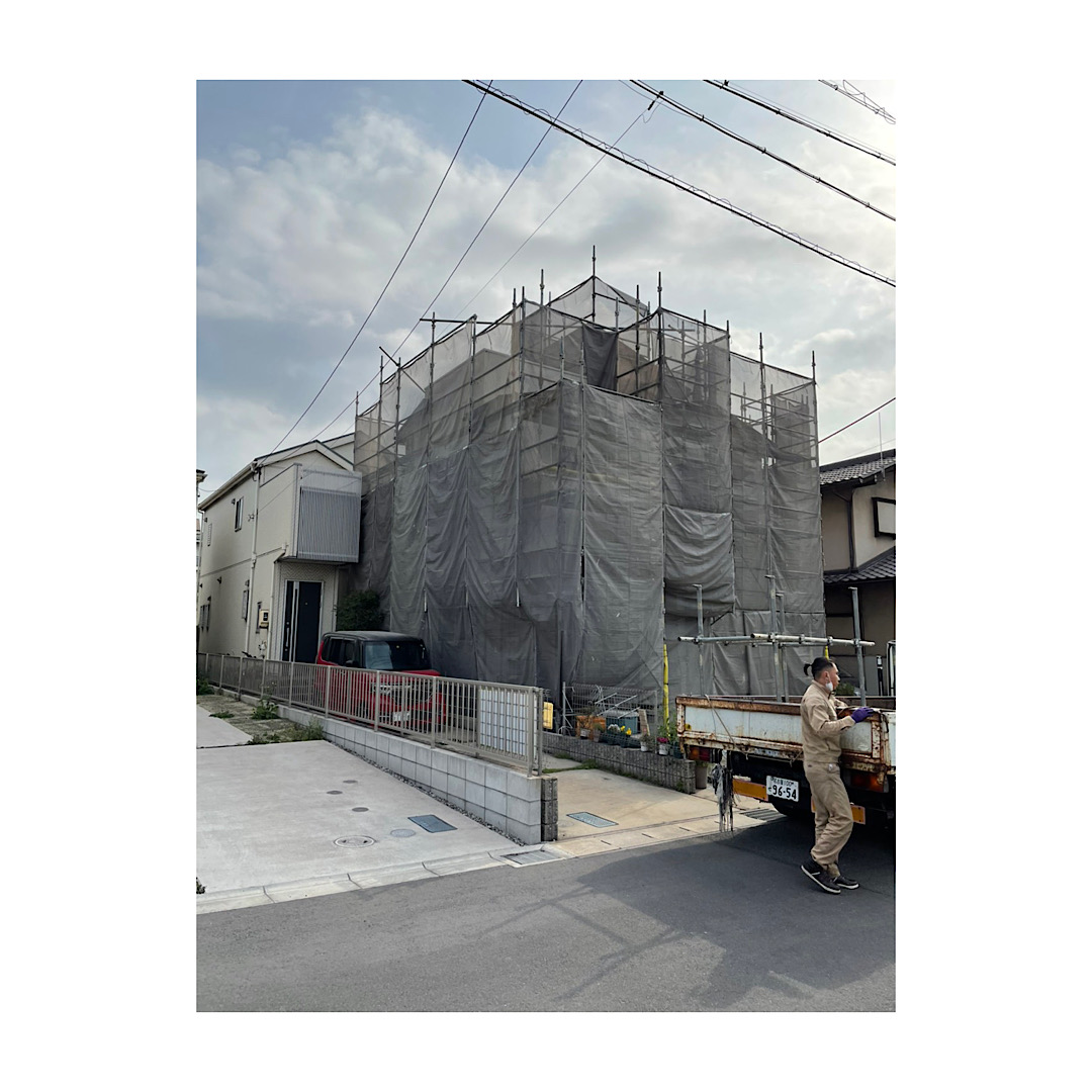 愛知県名古屋市中村区 一般住宅外壁改修工事 写真