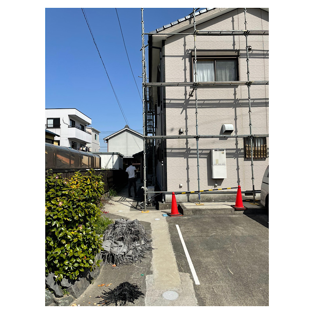 一般住宅外壁改修工事 画像