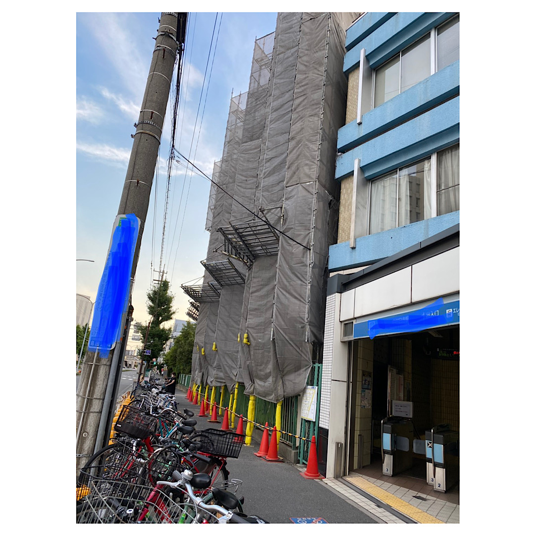 保育園大規模外壁改修工事 画像
