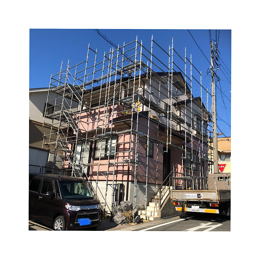 愛知県名古屋市名東区 一般住宅外壁改修工事 写真