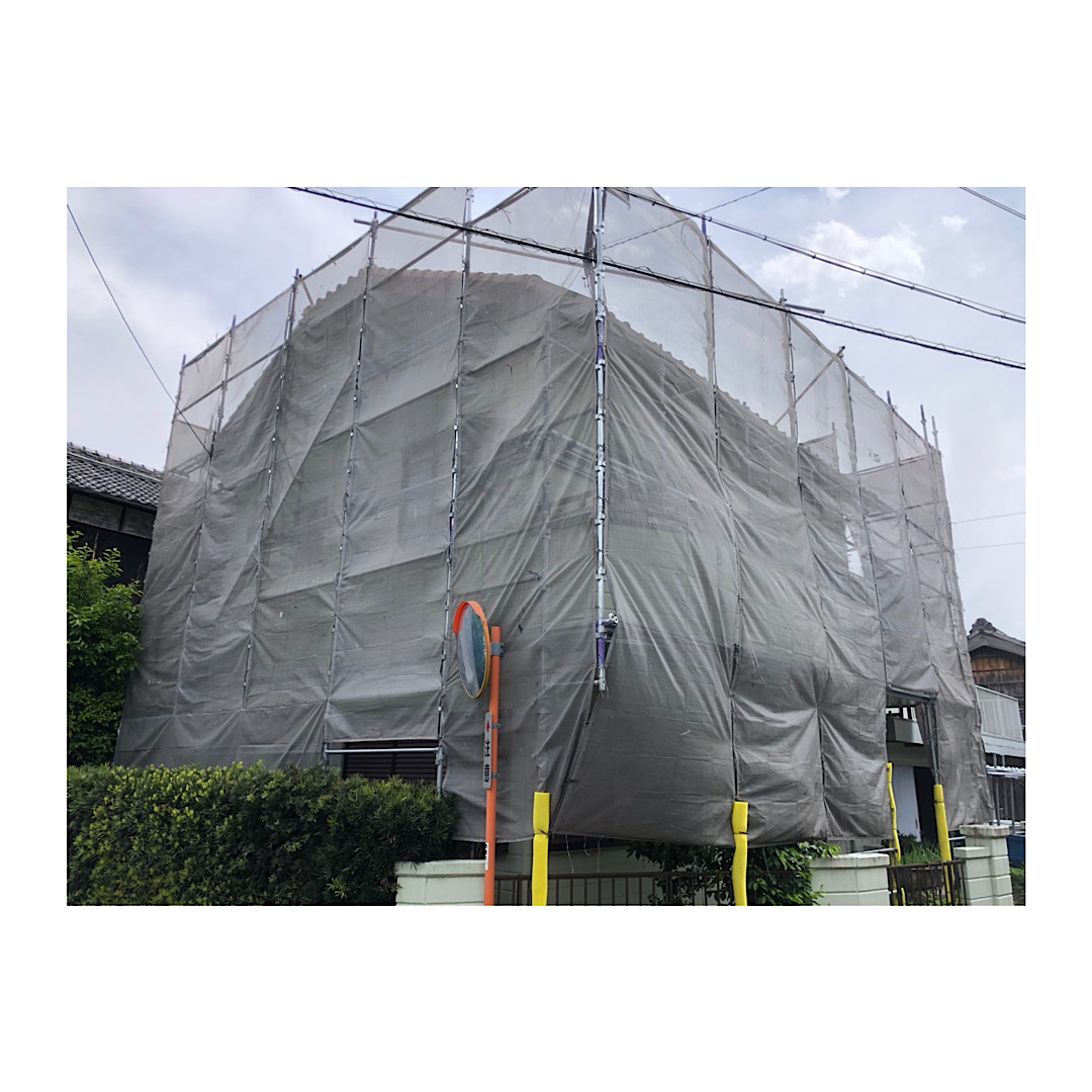一般住宅外壁改修工事 画像