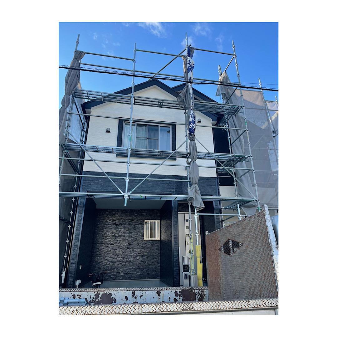 一般住宅外壁改修工事 画像