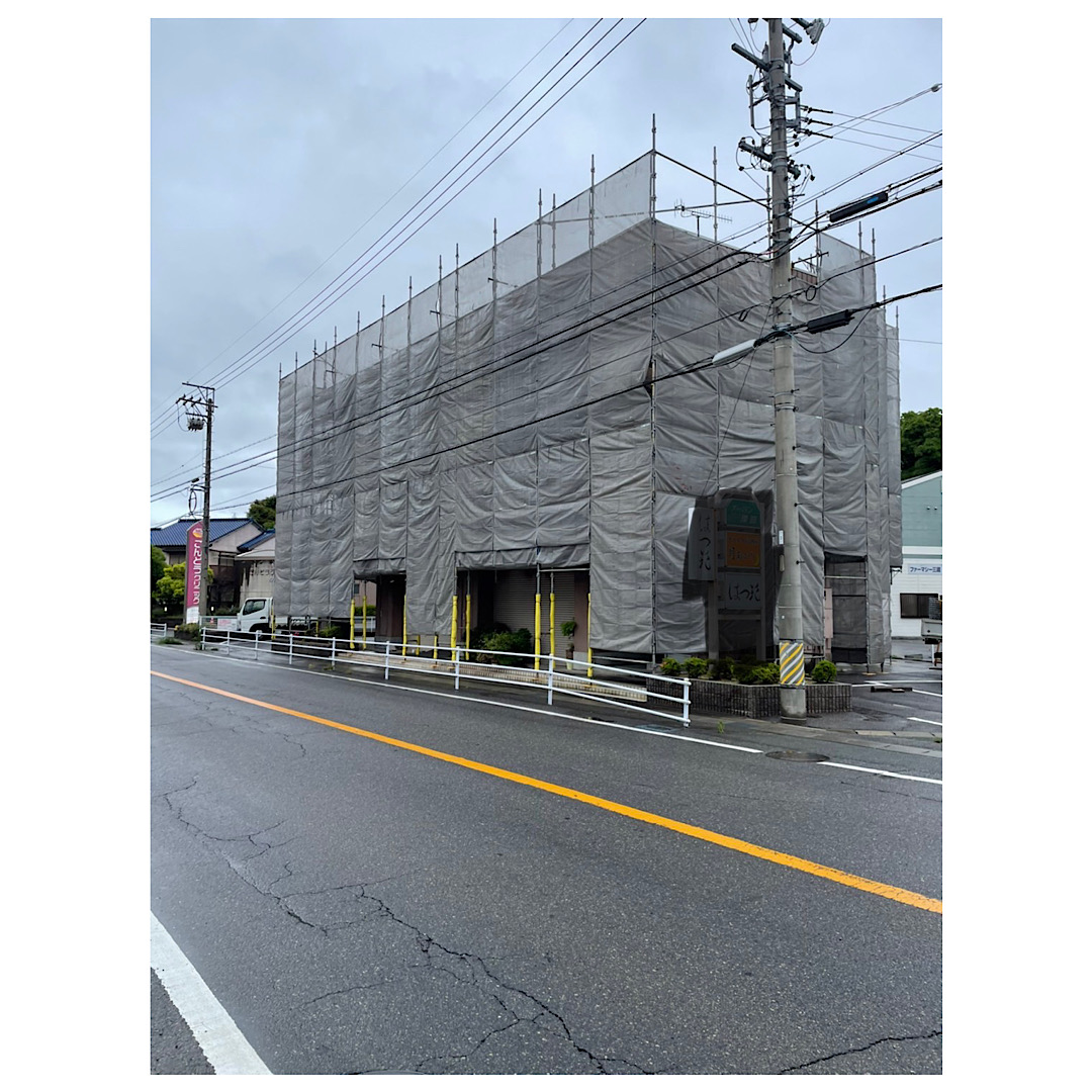 店舗外壁改修工事 画像