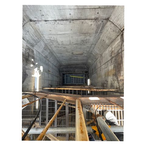 蒲郡市　ポンプ場地下足場工事