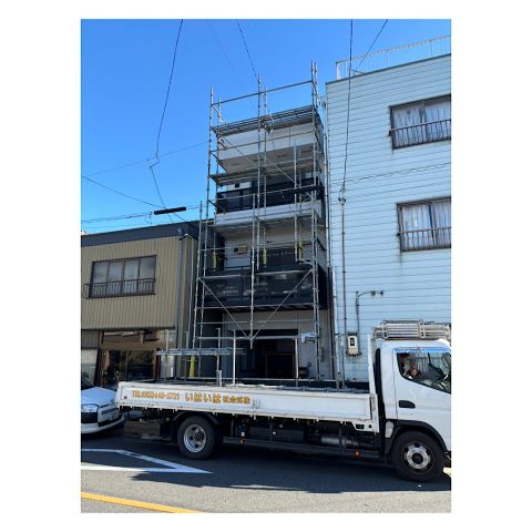 リフォーム用足場　1面足場　部分足場　各務原市足場安い