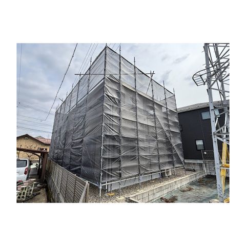南知多町戸建て足場工事