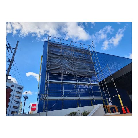高浜市看板工事用足場