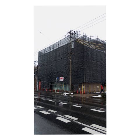 多治見市病院施設足場工事