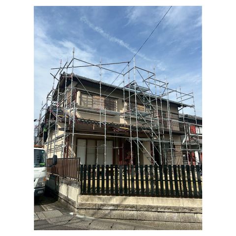 豊橋市住宅足場工事