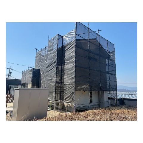 郡上市住宅足場工事