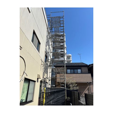 春日井市昇降用足場
