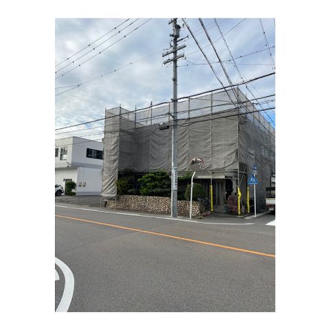 可児市　商業施設足場工事
