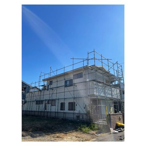 美濃加茂市　民家足場工事