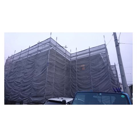 下呂市　住宅足場工事