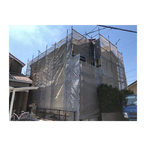 戸建て足場工事