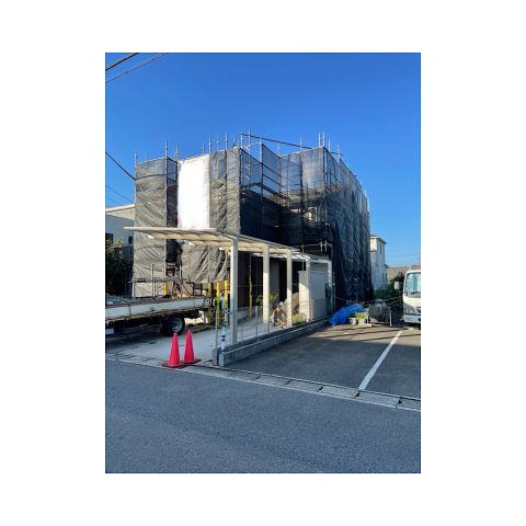 恵那市　戸建て足場組み立て工事