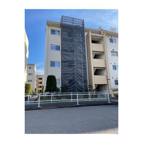 配管工事用足場組み立て工事　仮設工事