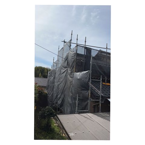 戸建て足場組み立て工事