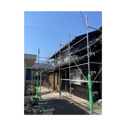 戸建て足場工事