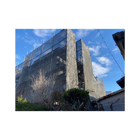 住宅足場組み立て工事