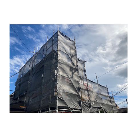 豊田市　商業施設足場組み立て工事