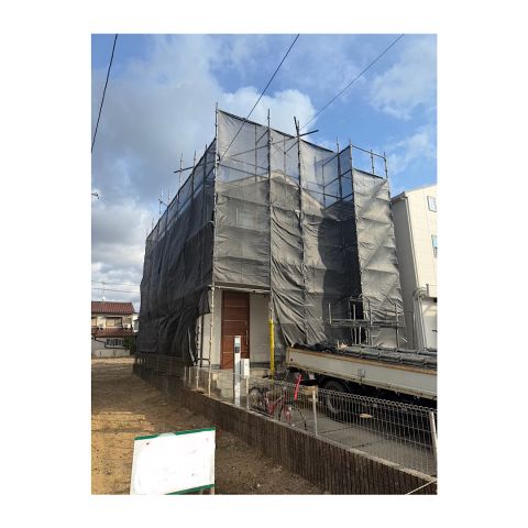 戸建て足場組み立て工事