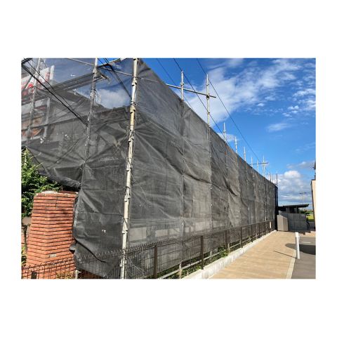 清須市 商業施設足場組み立て工事