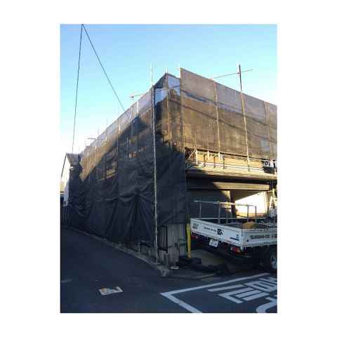 住宅足場組み立て工事