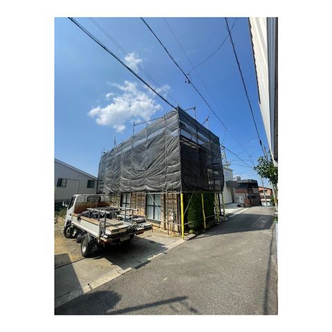 住宅足場組み立て工事