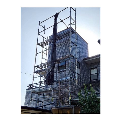 住宅足場組み立て工事