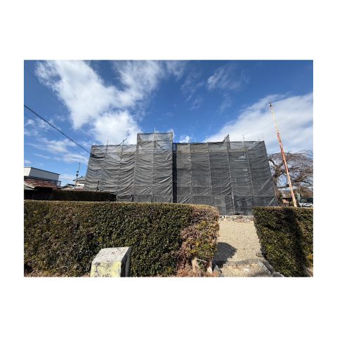 神社足場組み立て工事