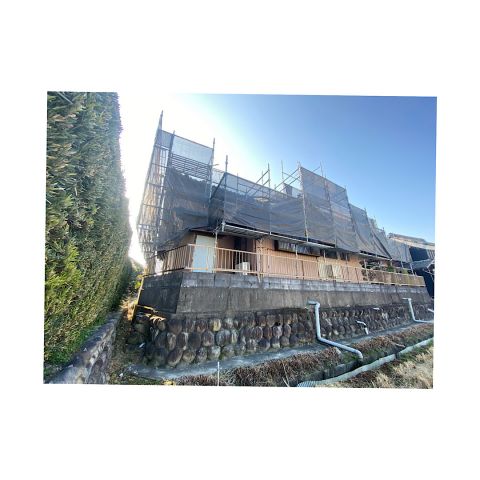 戸建て足場組み立て工事