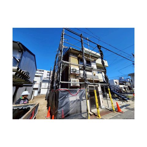 住宅足場組み立て工事