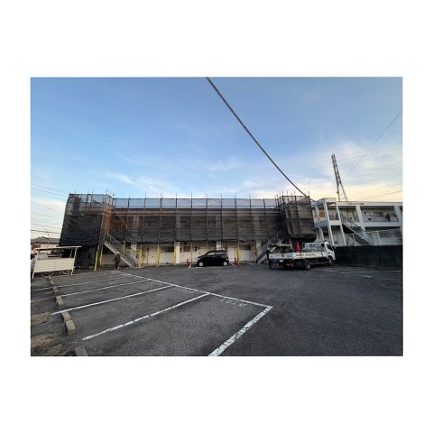 アパート足場組み立て工事