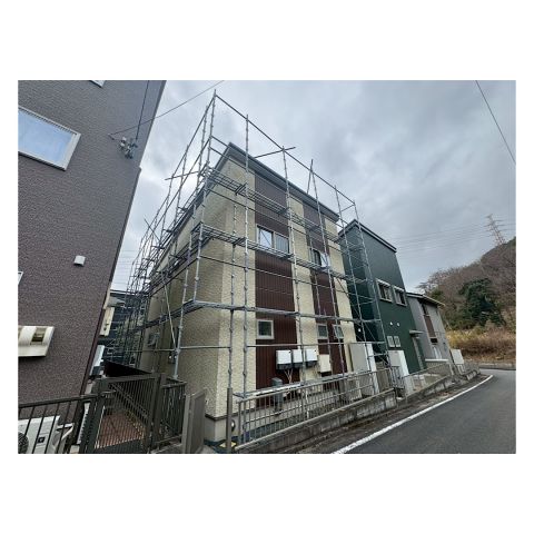 戸建て足場組み立て工事