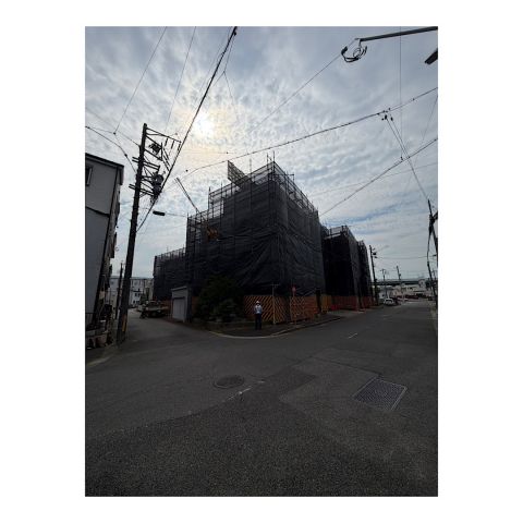 マンション足場工事