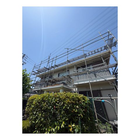 住宅足場組み立て工事
